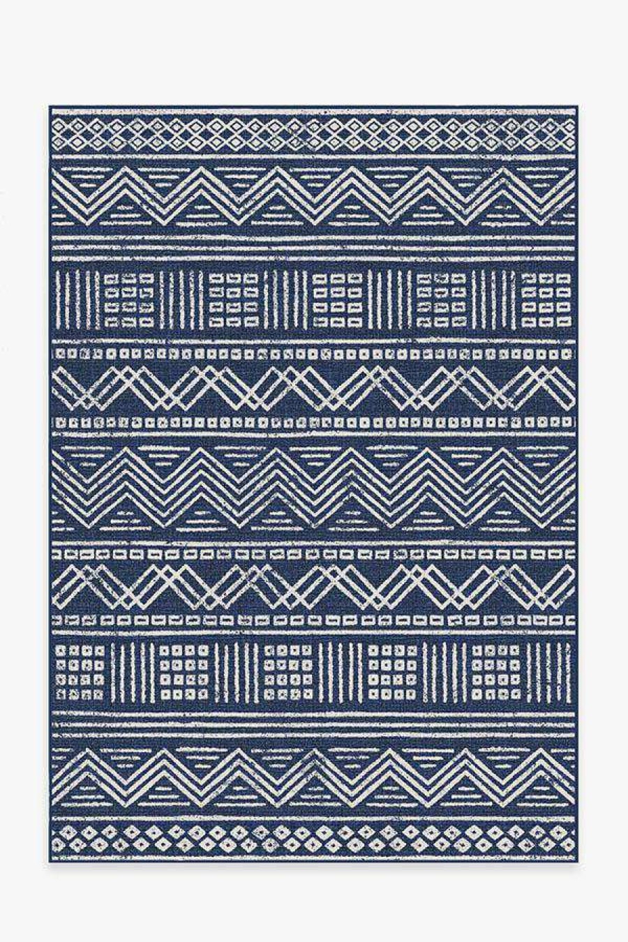 6 9 Outdoor Rugs * | Best Pirce Ruggable Outdoor Loma Royal Blue Rug