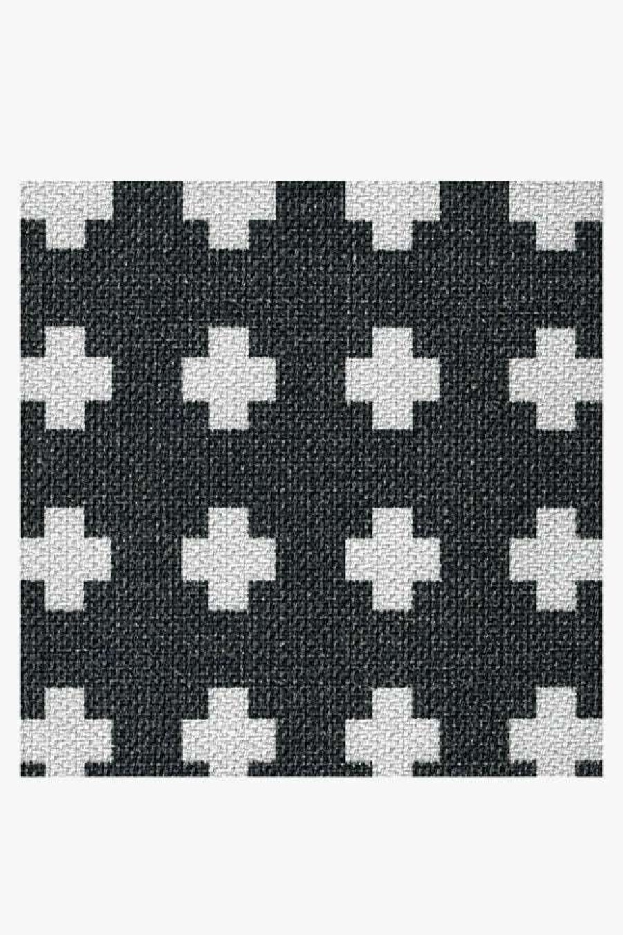 6 9 Outdoor Rugs * | New Ruggable Outdoor Adde Black Rug