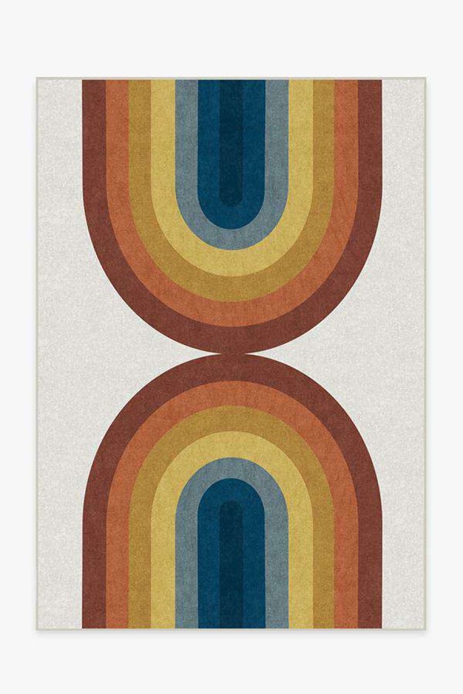 Abstract Rugs * | Coupon Ruggable Absida Rainbow Rug