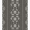 8 10 Black And White Rugs * | Promo Ruggable Halona Charcoal Rug