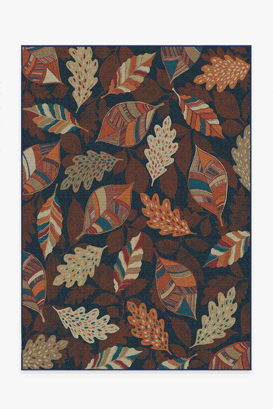 6 9 Outdoor Rugs * | Deals Ruggable Outdoor Aurelia Blue Amber Rug