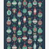 6 9 Outdoor Rugs * | Wholesale Ruggable Outdoor Festive Garland Navy Rug