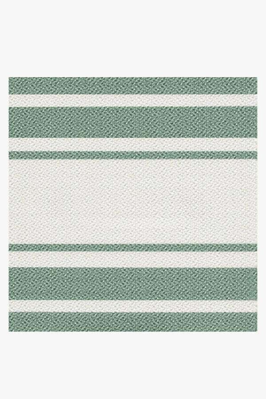 6 9 Outdoor Rugs * | Best Reviews Of Ruggable Outdoor Marina Stripe Sage Green Rug