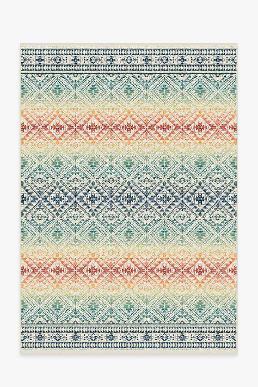 6 9 Outdoor Rugs * | Best Pirce Ruggable Outdoor Nomada Multicolor Rug