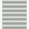 6 9 Outdoor Rugs * | Buy Ruggable Outdoor Marina Stripe Grey Rug