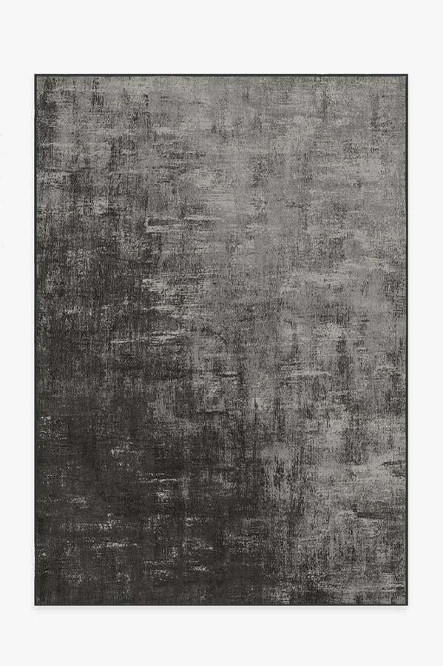 Abstract Rugs * | Cheapest Ruggable Impasto Greyscale Rug