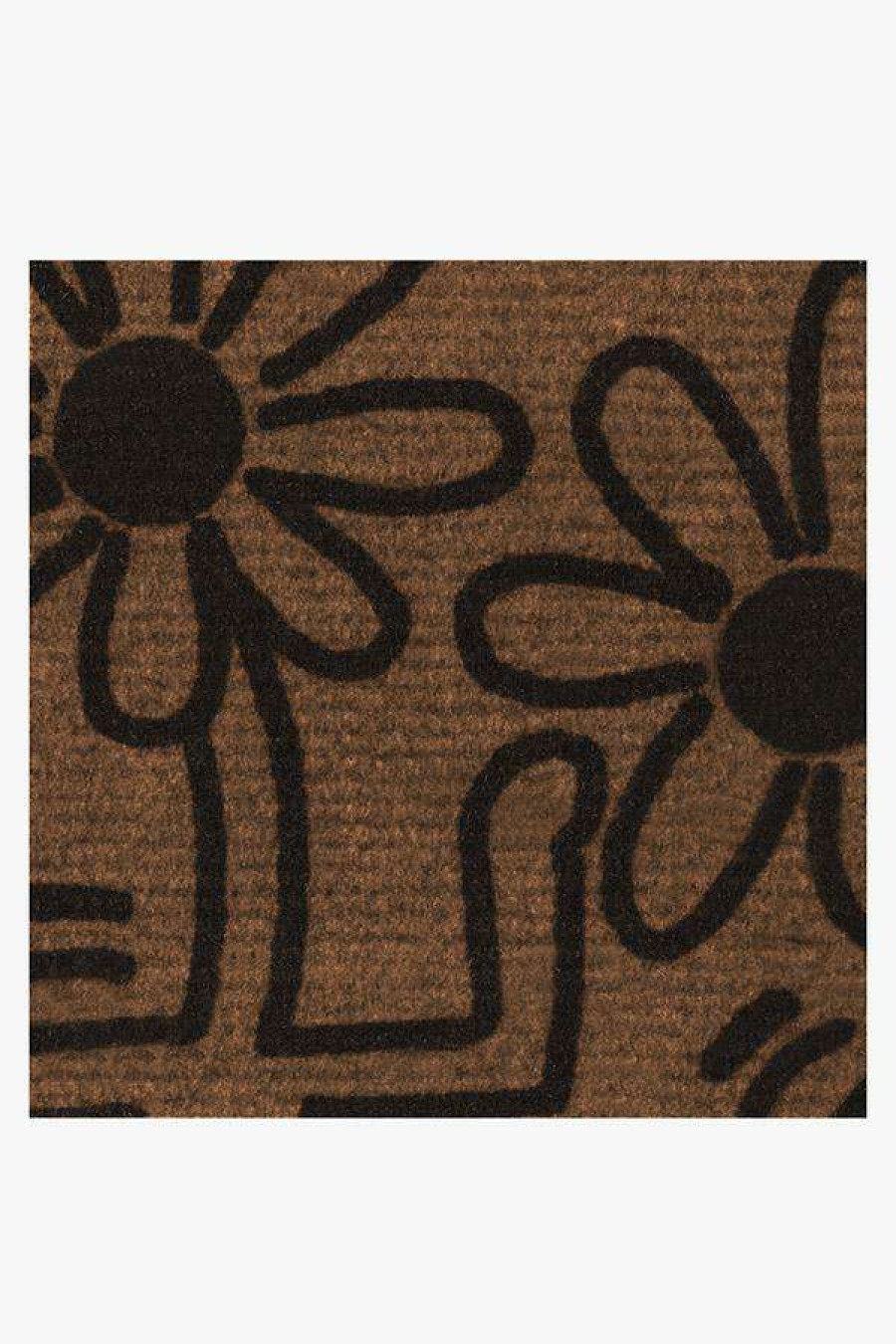 Abstract Rugs * | Wholesale Ruggable Keith Haring Dancing Daisy Doormat