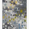 Abstract Rugs * | New Ruggable Watercolor Paintwork Grey Rug