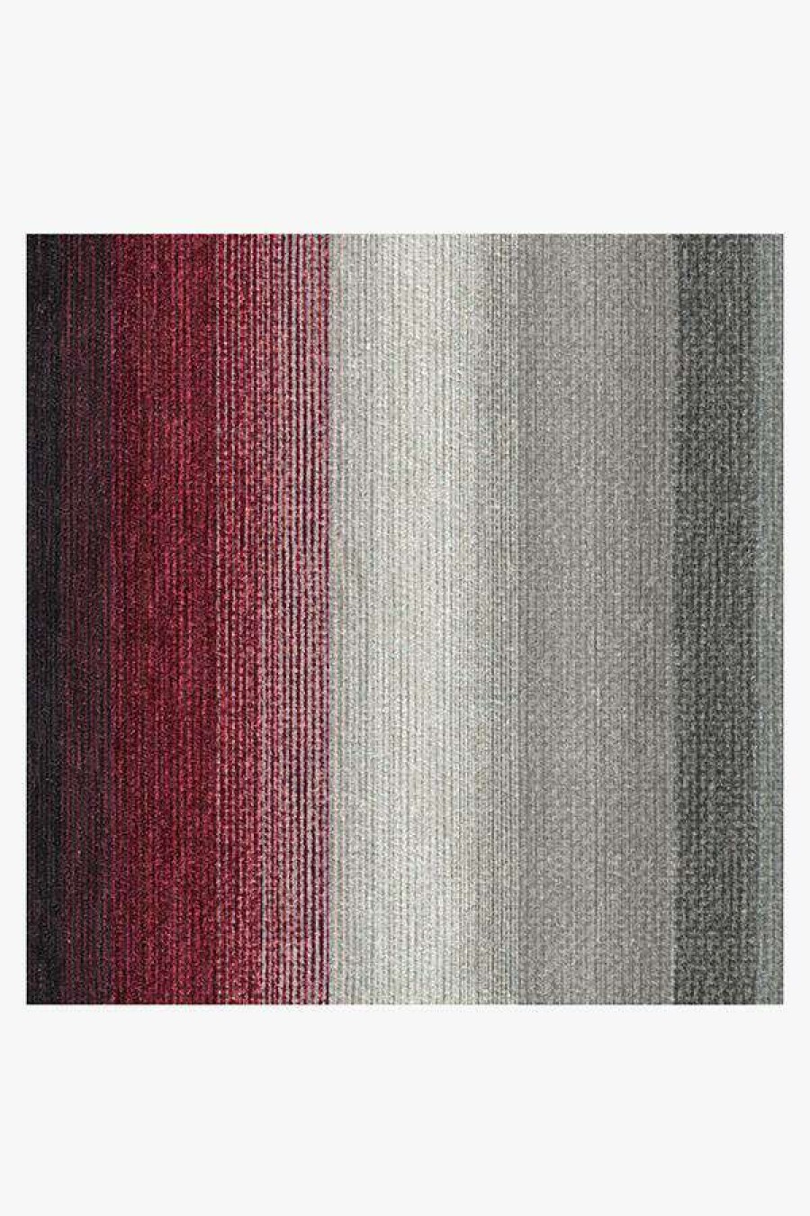 8 10 Red Area Rugs * | Flash Sale Ruggable University Of Alabama Ombre Stripe Rug