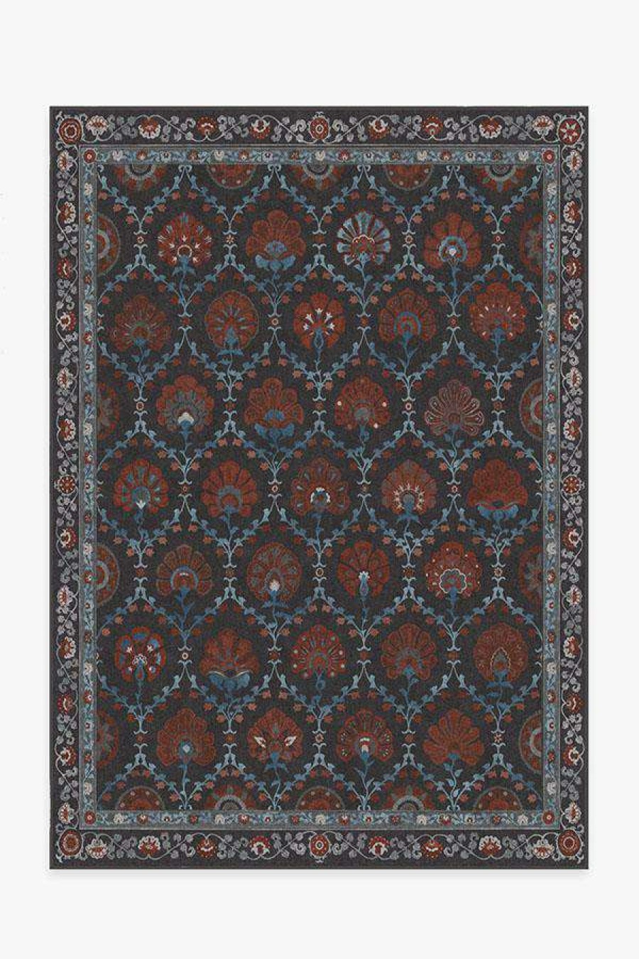 8 10 Red Area Rugs * | New Ruggable Sibel Raspberry Rug